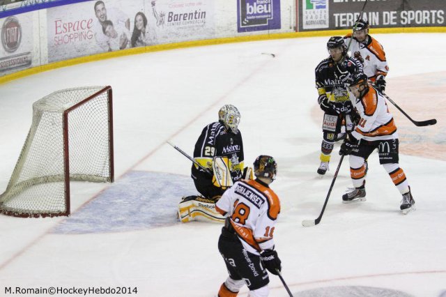 Photo hockey match Rouen - Epinal  le 09/12/2014