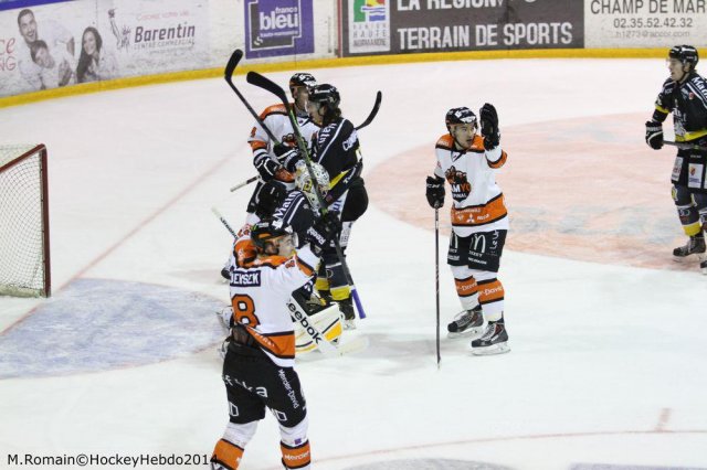 Photo hockey match Rouen - Epinal  le 09/12/2014