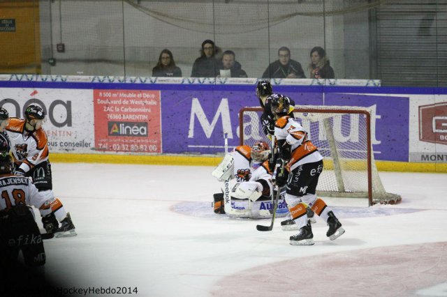 Photo hockey match Rouen - Epinal  le 09/12/2014