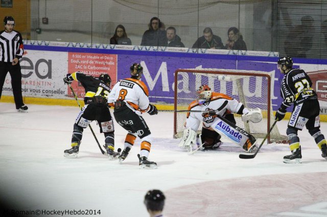 Photo hockey match Rouen - Epinal  le 09/12/2014