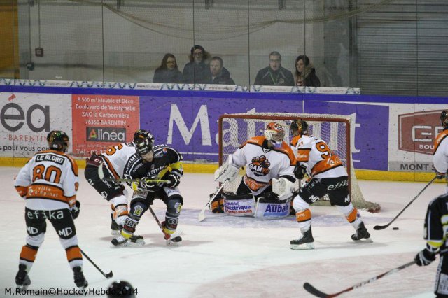 Photo hockey match Rouen - Epinal  le 09/12/2014