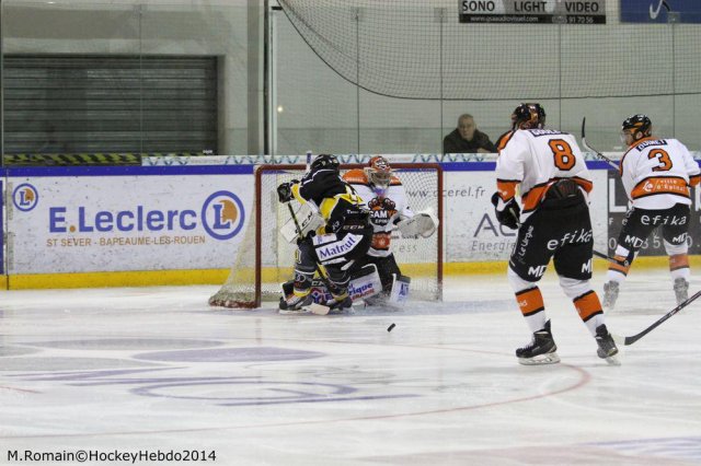 Photo hockey match Rouen - Epinal  le 09/12/2014
