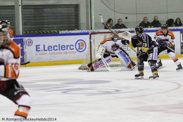 Photo hockey match Rouen - Epinal  le 09/12/2014