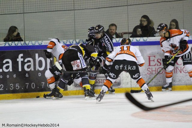 Photo hockey match Rouen - Epinal  le 09/12/2014