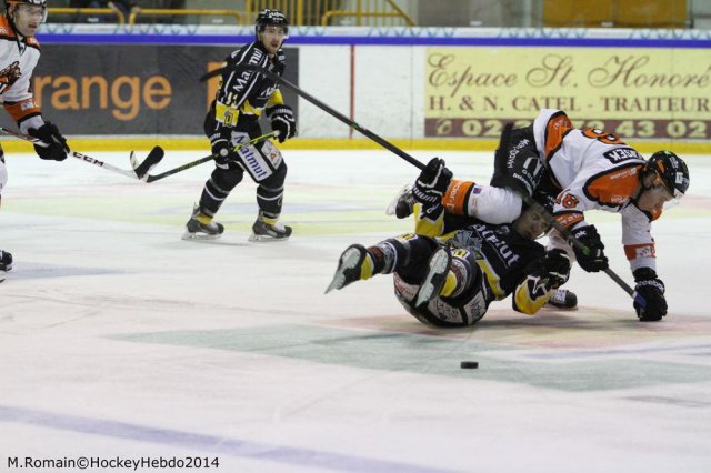 Photo hockey match Rouen - Epinal  le 09/12/2014
