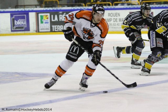 Photo hockey match Rouen - Epinal  le 09/12/2014