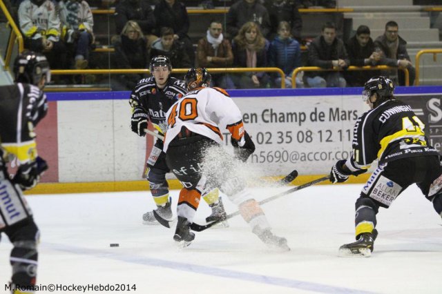 Photo hockey match Rouen - Epinal  le 09/12/2014
