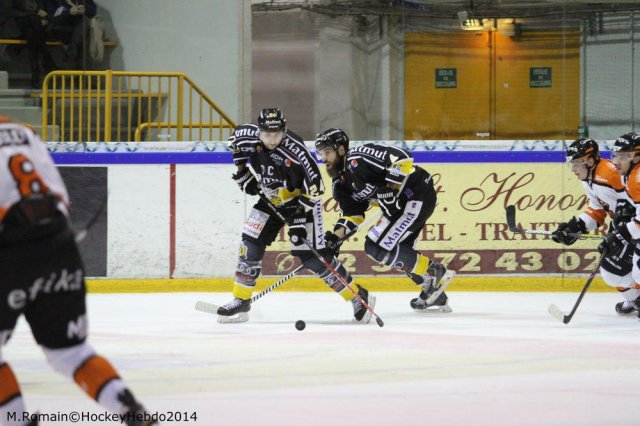 Photo hockey match Rouen - Epinal  le 09/12/2014