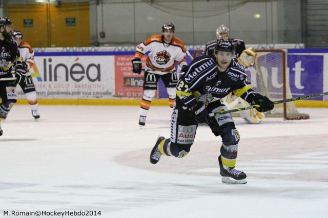 Photo hockey match Rouen - Epinal  le 09/12/2014