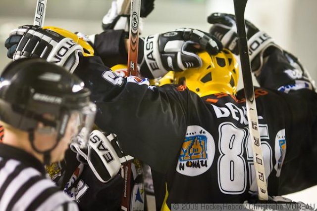 Photo hockey match Strasbourg  - Epinal  le 30/12/2008