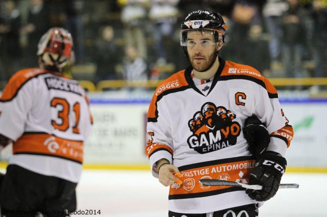 Photo hockey match Rouen - Epinal  le 09/12/2014