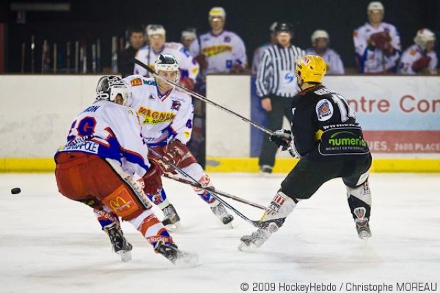 Photo hockey match Strasbourg  - Epinal  le 30/12/2008