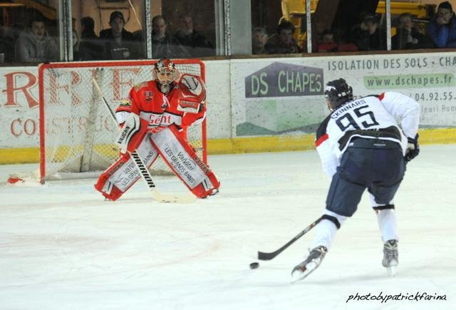 Photo hockey match Briançon  - Angers  le 09/12/2014