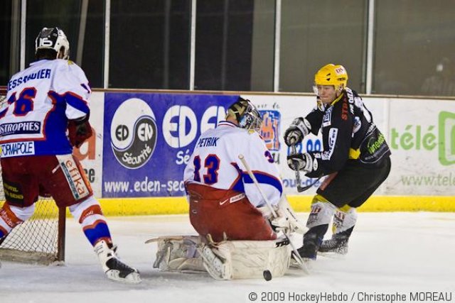 Photo hockey match Strasbourg  - Epinal  le 30/12/2008