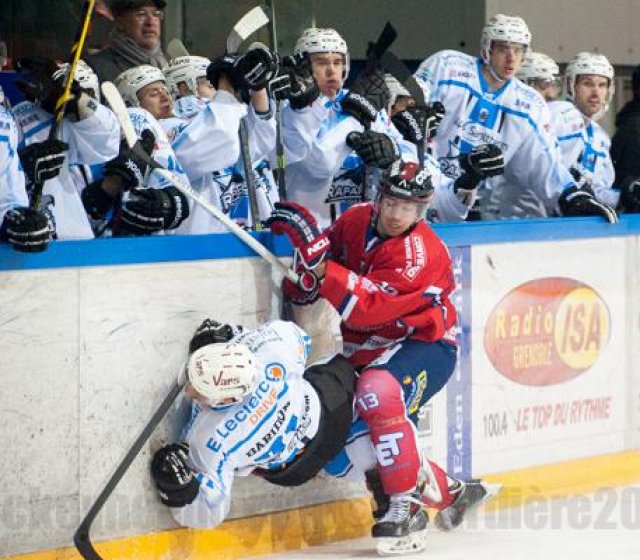 Photo hockey match Grenoble  - Gap  le 09/12/2014