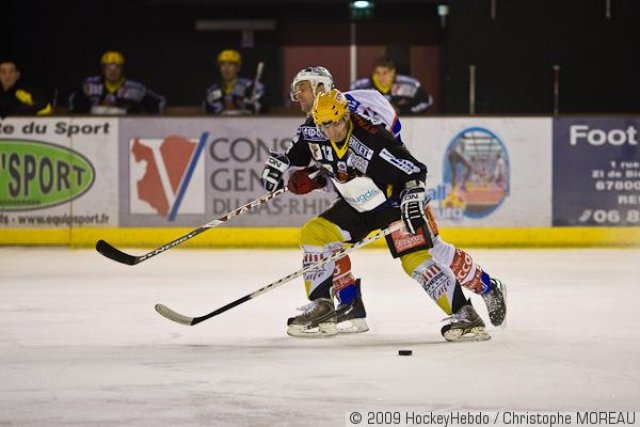 Photo hockey match Strasbourg  - Epinal  le 30/12/2008
