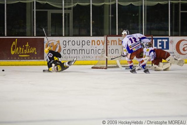 Photo hockey match Strasbourg  - Epinal  le 30/12/2008