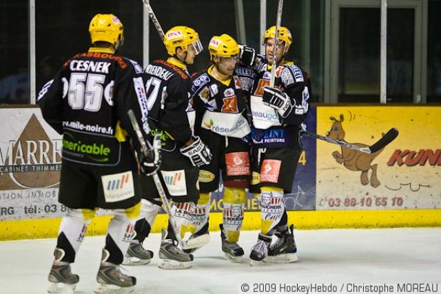 Photo hockey match Strasbourg  - Epinal  le 30/12/2008