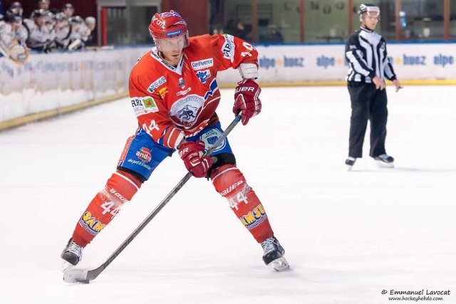 Photo hockey match Lyon - Rouen le 12/12/2014