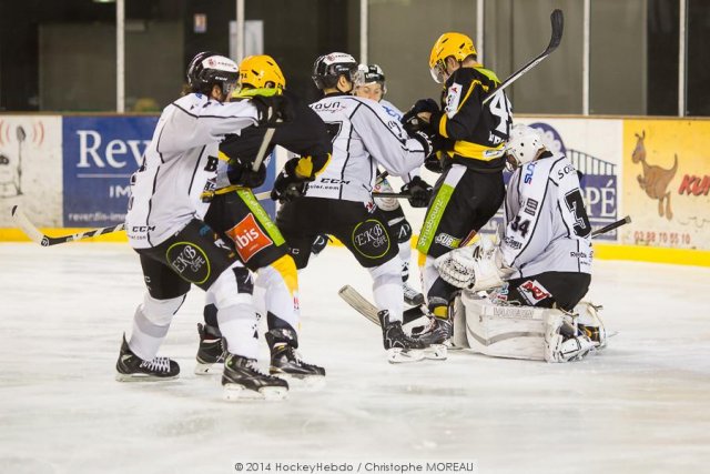 Photo hockey match Strasbourg  - Brest  le 13/12/2014