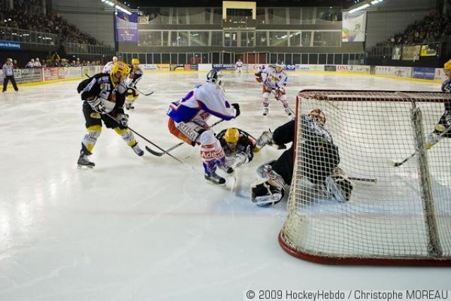 Photo hockey match Strasbourg  - Epinal  le 30/12/2008
