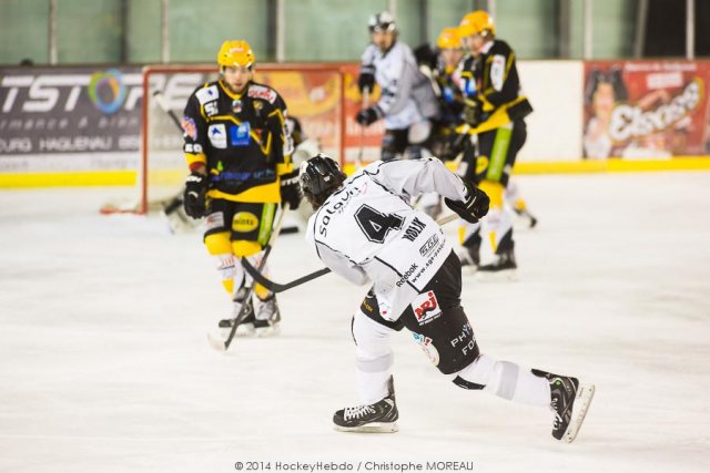 Photo hockey match Strasbourg  - Brest  le 13/12/2014