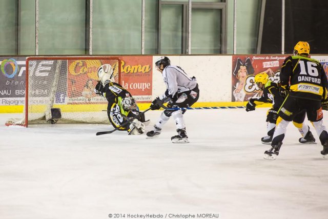 Photo hockey match Strasbourg  - Brest  le 13/12/2014