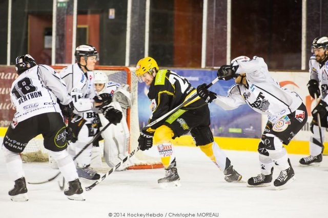 Photo hockey match Strasbourg  - Brest  le 13/12/2014