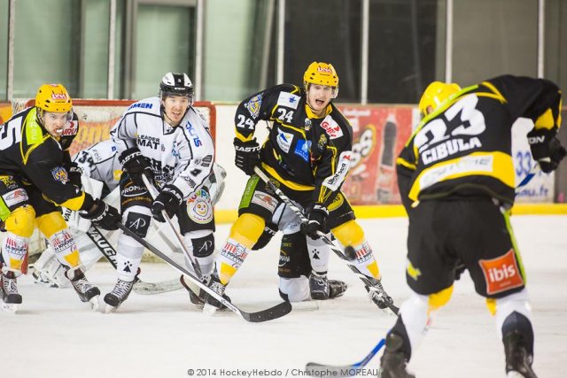 Photo hockey match Strasbourg  - Brest  le 13/12/2014