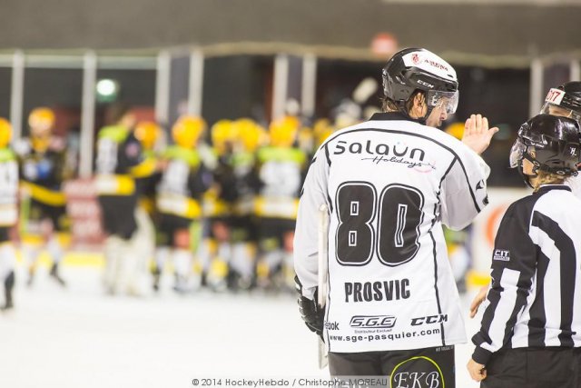 Photo hockey match Strasbourg  - Brest  le 13/12/2014