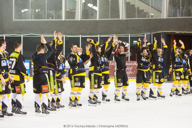Photo hockey match Strasbourg  - Brest  le 13/12/2014
