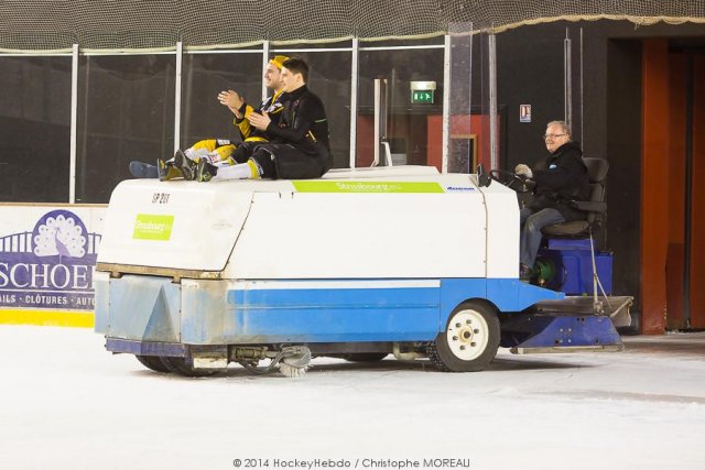 Photo hockey match Strasbourg  - Brest  le 13/12/2014