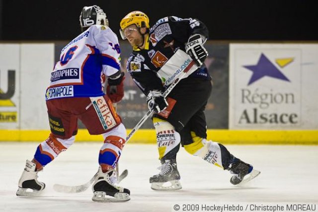 Photo hockey match Strasbourg  - Epinal  le 30/12/2008