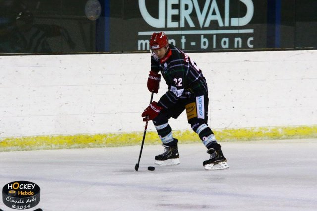 Photo hockey match Mont-Blanc - Tours  le 13/12/2014