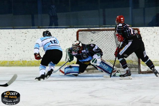 Photo hockey match Mont-Blanc - Tours  le 13/12/2014