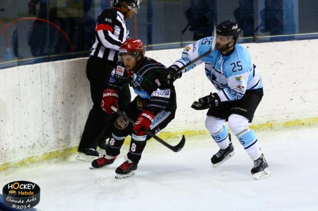 Photo hockey match Mont-Blanc - Tours  le 13/12/2014