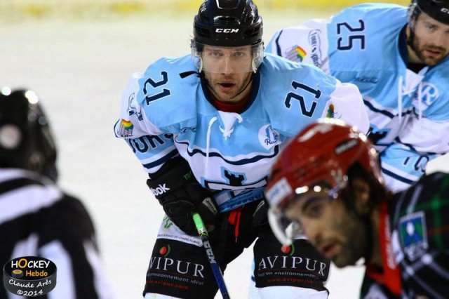 Photo hockey match Mont-Blanc - Tours  le 13/12/2014