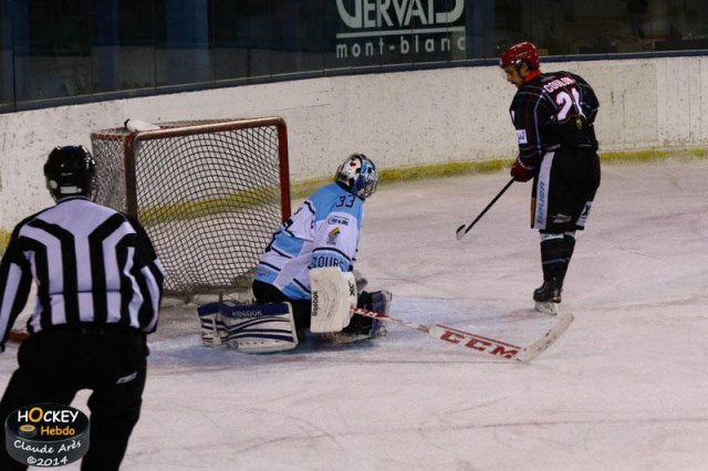 Photo hockey match Mont-Blanc - Tours  le 13/12/2014