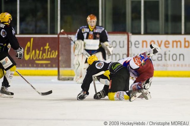 Photo hockey match Strasbourg  - Epinal  le 30/12/2008