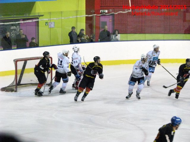 Photo hockey match Besançon - Colmar le 13/12/2014