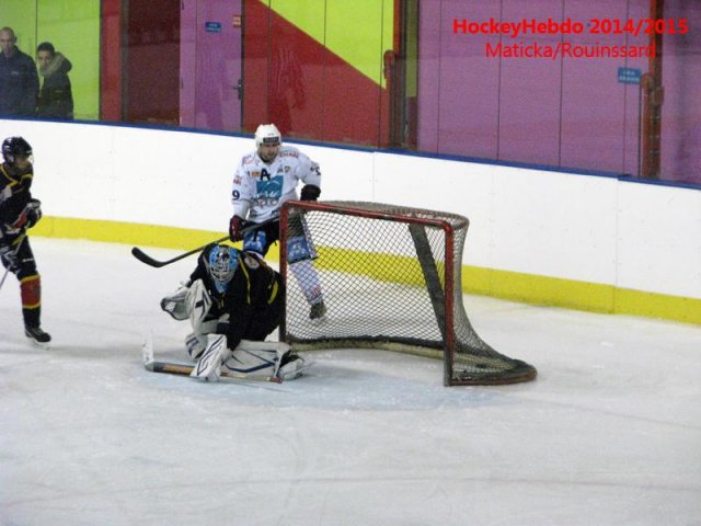 Photo hockey match Besançon - Colmar le 13/12/2014
