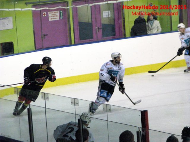 Photo hockey match Besançon - Colmar le 13/12/2014