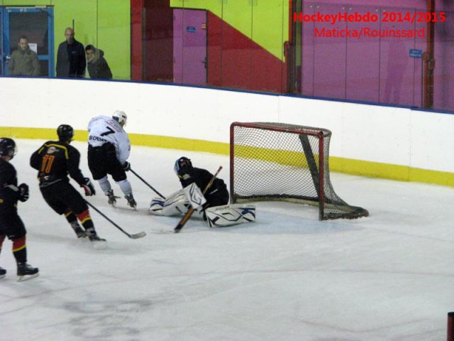 Photo hockey match Besançon - Colmar le 13/12/2014