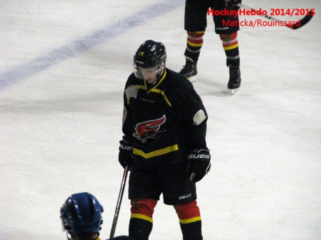 Photo hockey match Besançon - Colmar le 13/12/2014