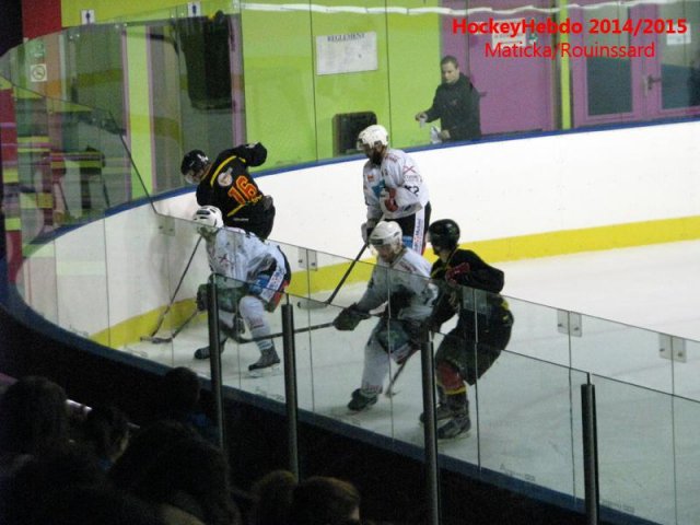 Photo hockey match Besançon - Colmar le 13/12/2014