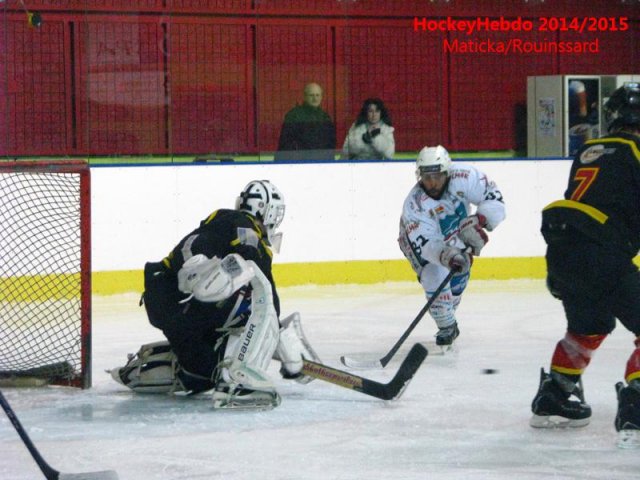 Photo hockey match Besançon - Colmar le 13/12/2014