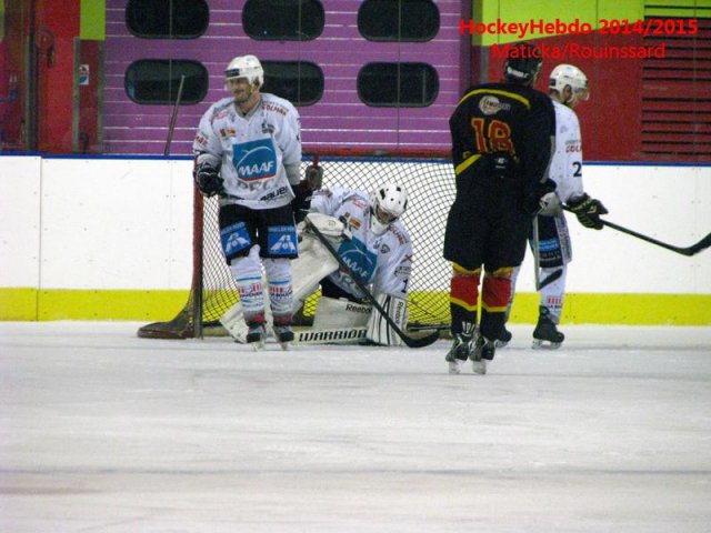 Photo hockey match Besançon - Colmar le 13/12/2014