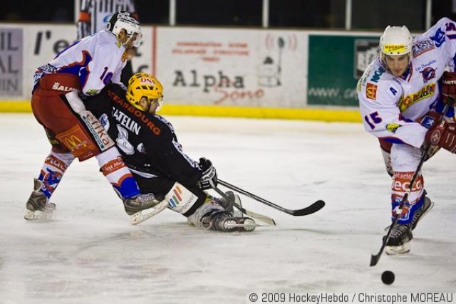 Photo hockey match Strasbourg  - Epinal  le 30/12/2008