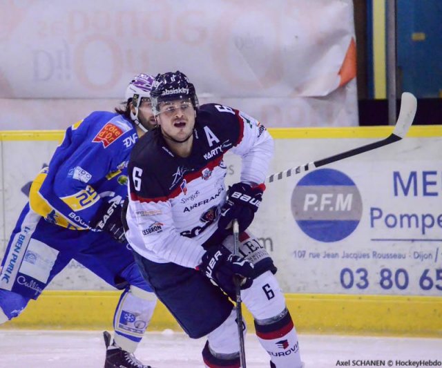 Photo hockey match Dijon  - Angers  le 13/12/2014