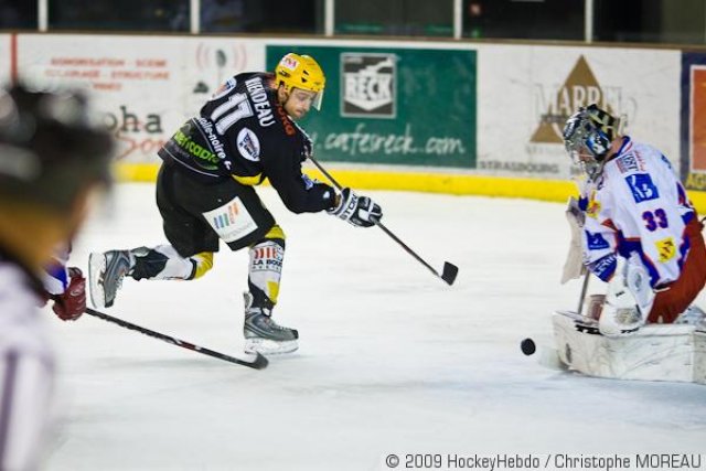 Photo hockey match Strasbourg  - Epinal  le 30/12/2008